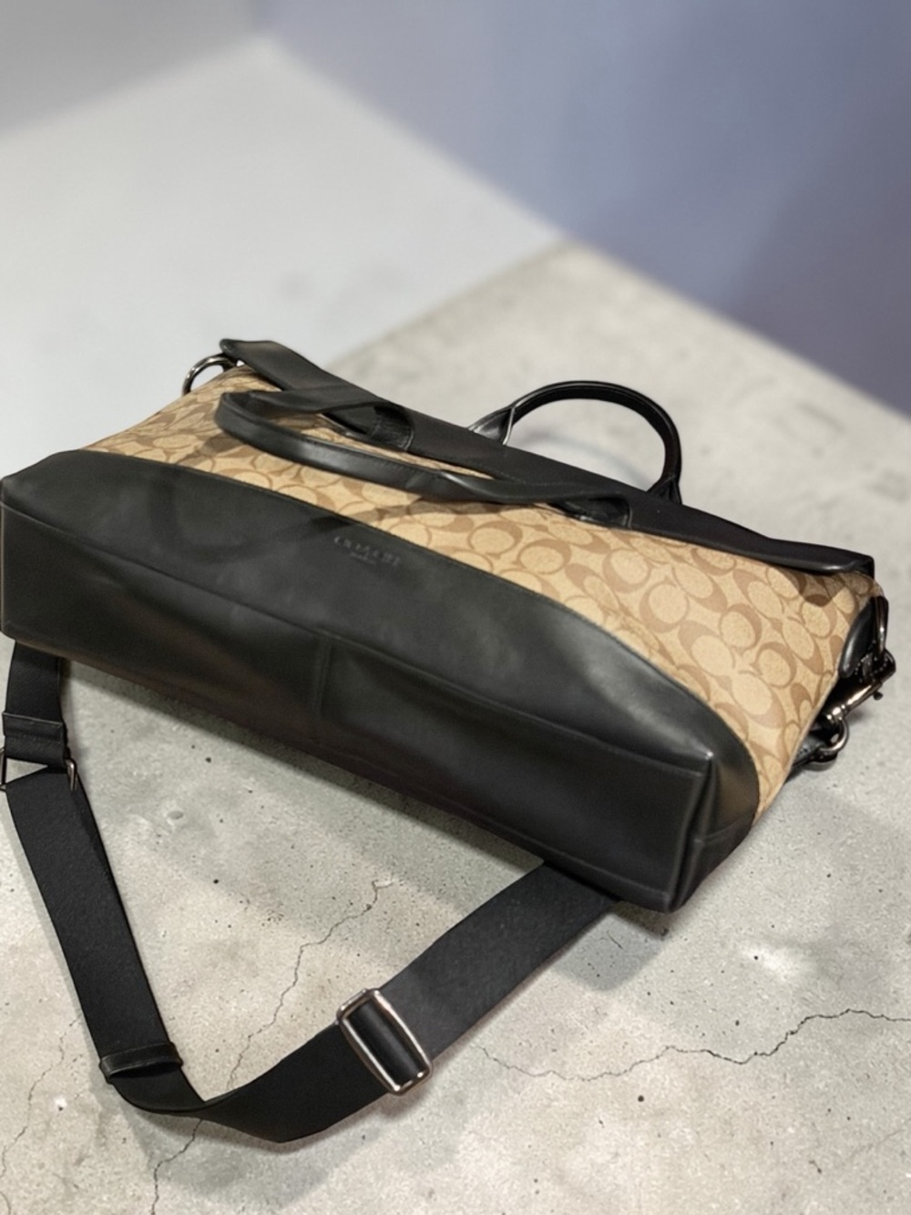 Coach Metropolitan Brief 40 Signature Coated Canvas - Picture 8 of 13